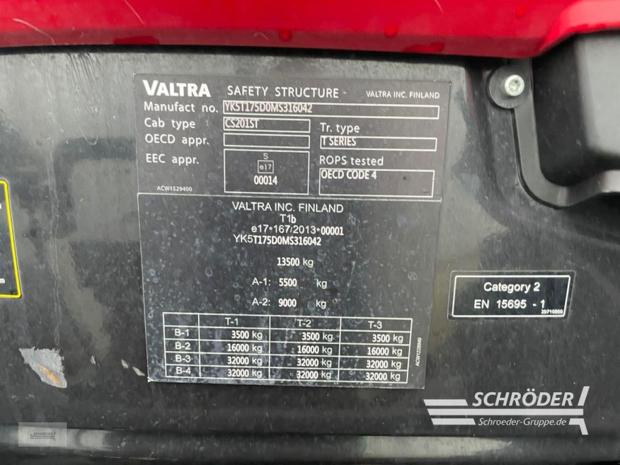 Traktor от тип Valtra T 175 ED | RÜFA | GEWÄHRLEISTUNG 06/2027, Gebrauchtmaschine в Wildeshausen (Снимка 21)